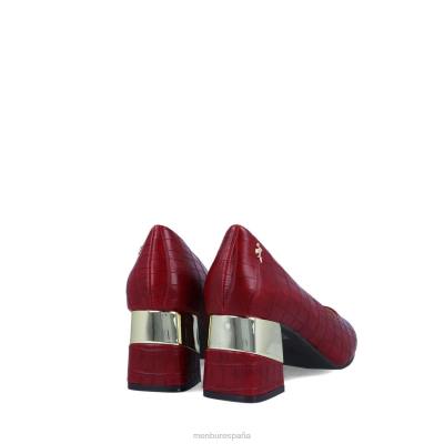 Menbur mujer cappostrado 204L3377 zapato casual elegante rojo