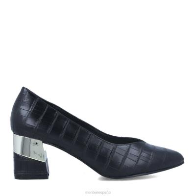 Menbur mujer cappostrado 204L3378 zapato casual elegante negro