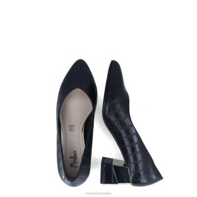 Menbur mujer cappostrado 204L3378 zapato casual elegante negro