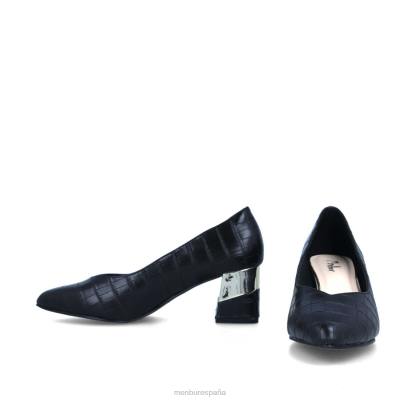 Menbur mujer cappostrado 204L3378 zapato casual elegante negro