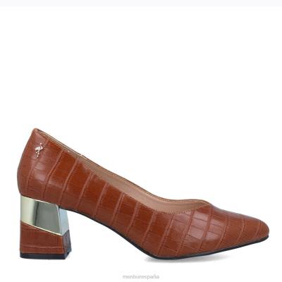 Menbur mujer cappostrado 204L3379 zapato casual elegante marrón