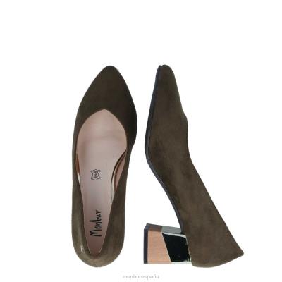 Menbur mujer caprón 204L3393 zapato casual elegante verde