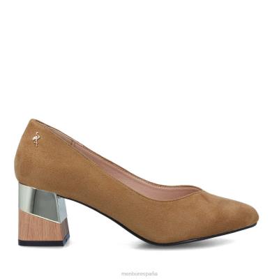 Menbur mujer caprón 204L3394 zapato casual elegante beige