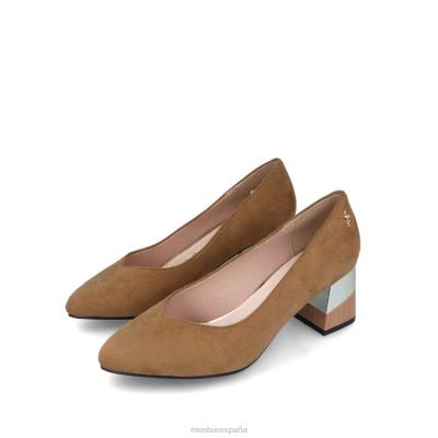 Menbur mujer caprón 204L3394 zapato casual elegante beige