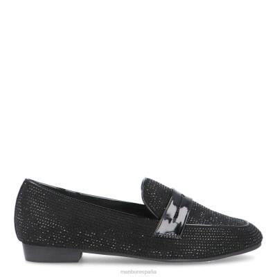 Menbur mujer capriolo 204L3380 zapato casual elegante negro