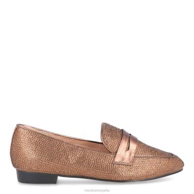 Menbur mujer capriolo 204L394 zapato casual elegante bronce