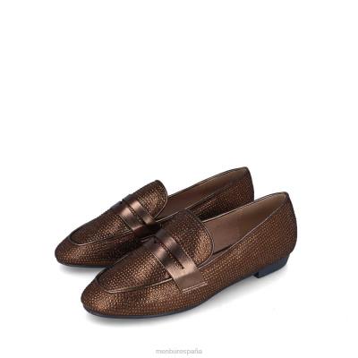 Menbur mujer capriolo 204L394 zapato casual elegante bronce