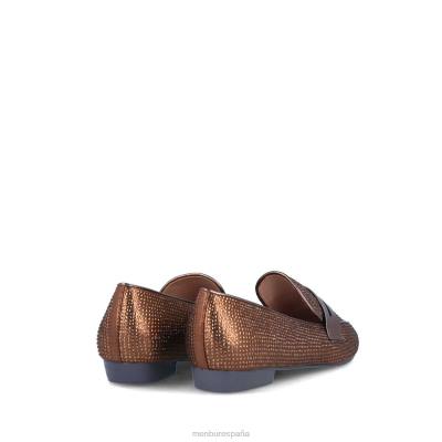 Menbur mujer capriolo 204L394 zapato casual elegante bronce