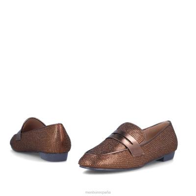 Menbur mujer capriolo 204L394 zapato casual elegante bronce