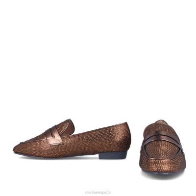 Menbur mujer capriolo 204L394 zapato casual elegante bronce