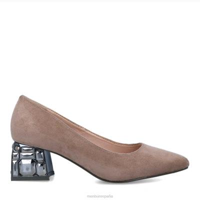 Menbur mujer carpinona 204L3358 zapato casual elegante marrón