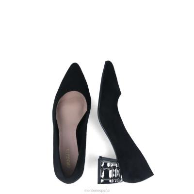 Menbur mujer carpinona 204L3359 zapato casual elegante negro