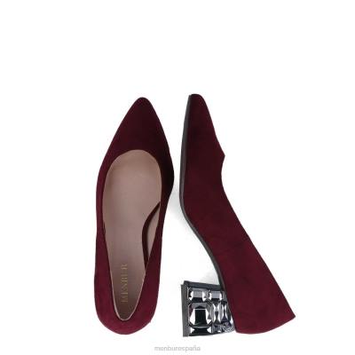 Menbur mujer carpinona 204L381 zapato casual elegante rojo