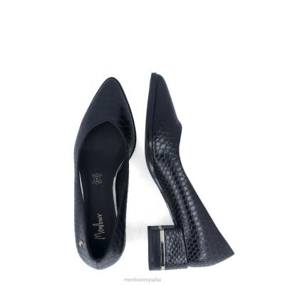 Menbur mujer carvirona 204L3398 zapato casual elegante negro