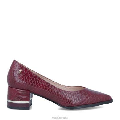 Menbur mujer carvirona 204L402 zapato casual elegante rojo