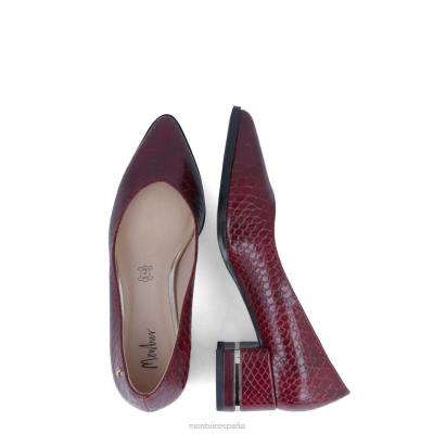 Menbur mujer carvirona 204L402 zapato casual elegante rojo