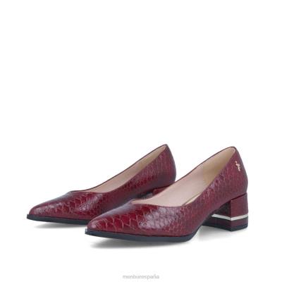 Menbur mujer carvirona 204L402 zapato casual elegante rojo