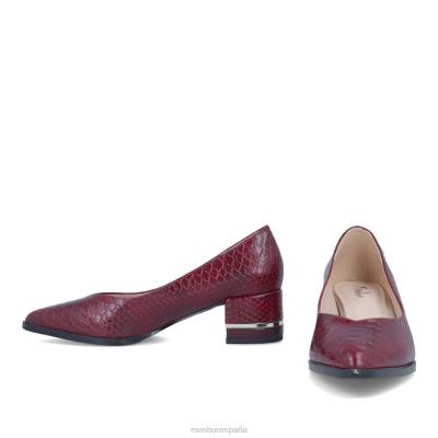 Menbur mujer carvirona 204L402 zapato casual elegante rojo