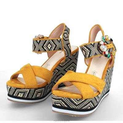 Menbur mujer castello 204L3193 zapato casual elegante amarillo