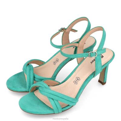 Menbur mujer celano 204L3280 zapato casual elegante verde