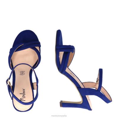 Menbur mujer celano 204L3282 zapato casual elegante azul medio