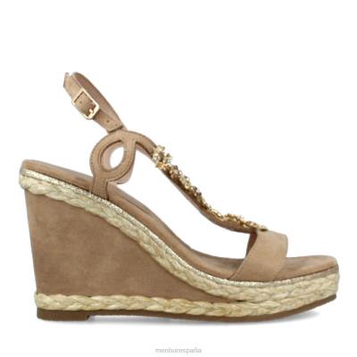 Menbur mujer ceppaloni 204L3044 zapato casual elegante beige