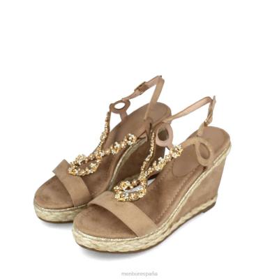 Menbur mujer ceppaloni 204L3044 zapato casual elegante beige