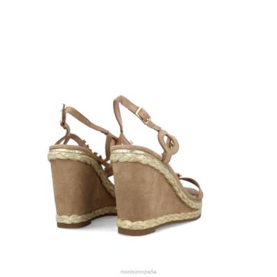 Menbur mujer ceppaloni 204L3044 zapato casual elegante beige