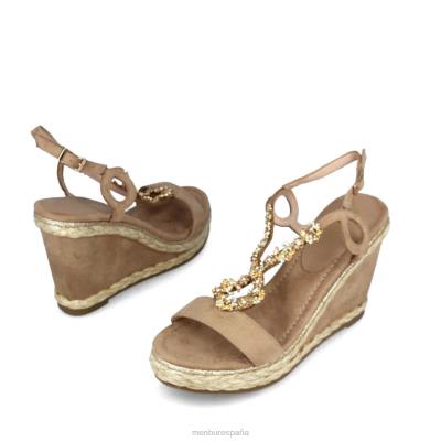 Menbur mujer ceppaloni 204L3044 zapato casual elegante beige