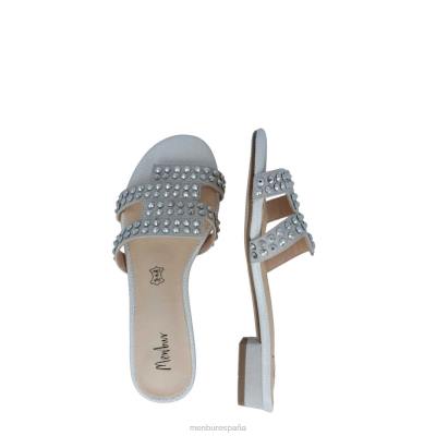 Menbur mujer cervinia 204L3152 zapato casual elegante plata