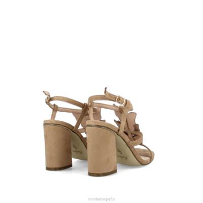 Menbur mujer chienti 204L245 zapato casual elegante beige