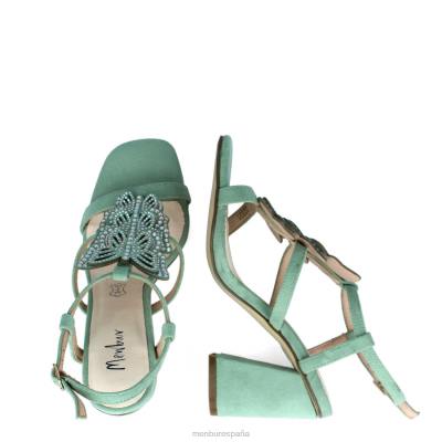 Menbur mujer chienti 204L3091 zapato casual elegante verde