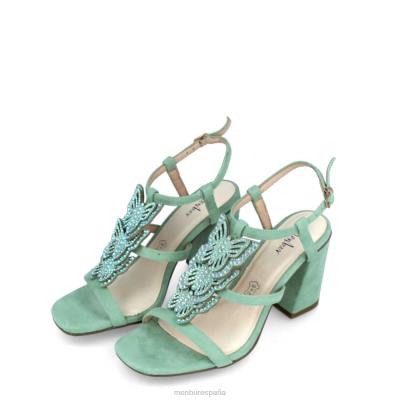 Menbur mujer chienti 204L3091 zapato casual elegante verde