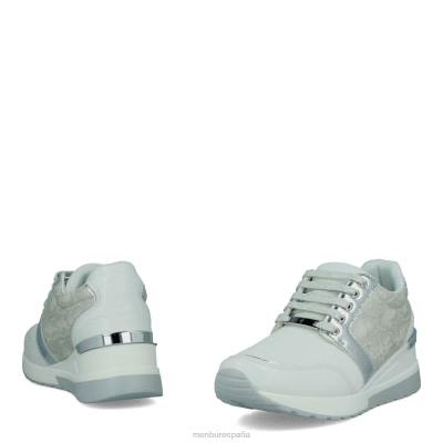 Menbur mujer cigola 204L430 zapato casual elegante plata