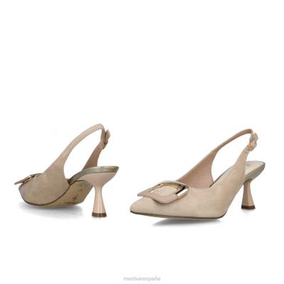 Menbur mujer conéforo 204L3012 zapato casual elegante beige