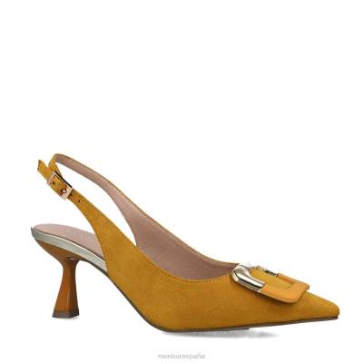 Menbur mujer conéforo 204L3014 zapato casual elegante amarillo