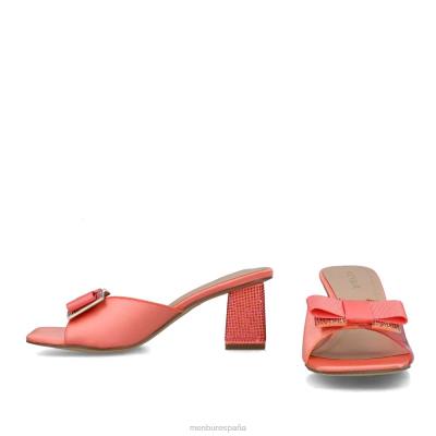 Menbur mujer cráter 204L3031 zapato casual elegante naranja