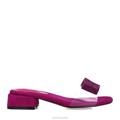 Menbur mujer dorado 204L2942 zapato casual elegante Violeta