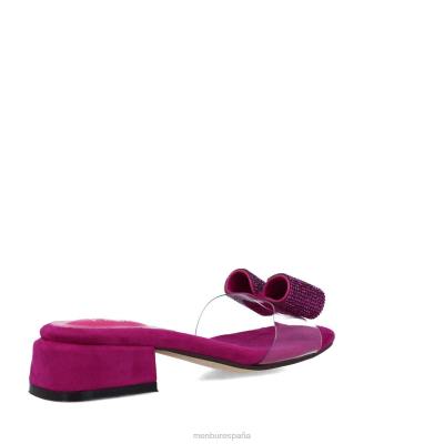 Menbur mujer dorado 204L2942 zapato casual elegante Violeta