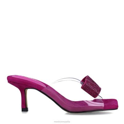 Menbur mujer dorado 204L3441 zapato casual elegante Violeta