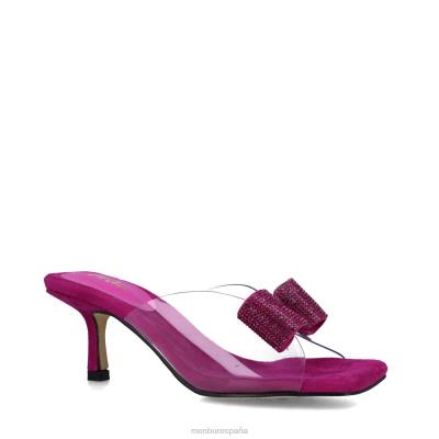 Menbur mujer dorado 204L3441 zapato casual elegante Violeta