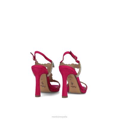 Menbur mujer dorena 204L3586 zapato casual elegante rosa