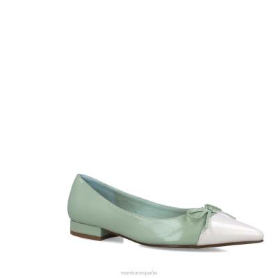 Menbur mujer eltanino 204L3503 zapato casual elegante verde