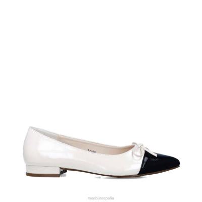 Menbur mujer eltanino 204L458 zapato casual elegante blanco