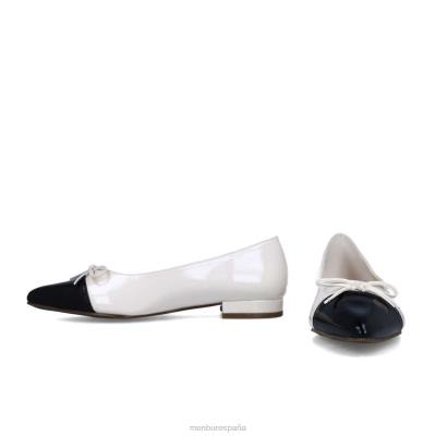 Menbur mujer eltanino 204L458 zapato casual elegante blanco