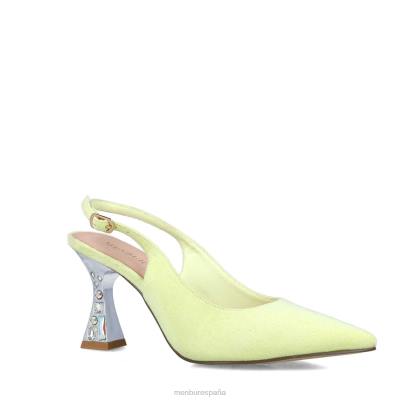 Menbur mujer enif 204L3493 zapato casual elegante amarillo