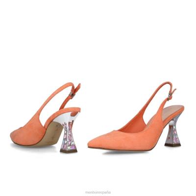 Menbur mujer enif 204L454 zapato casual elegante naranja