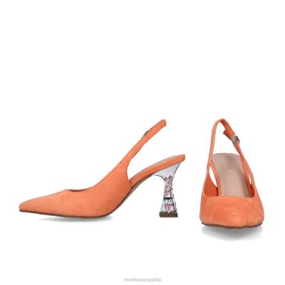 Menbur mujer enif 204L454 zapato casual elegante naranja