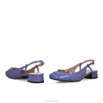 Menbur mujer escultor 204L2953 zapato casual elegante Violeta