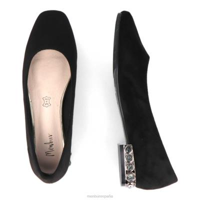 Menbur mujer estela 204L3387 zapato casual elegante negro